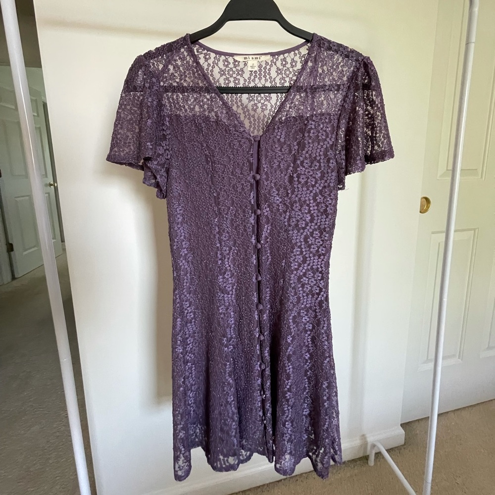 Purple dress